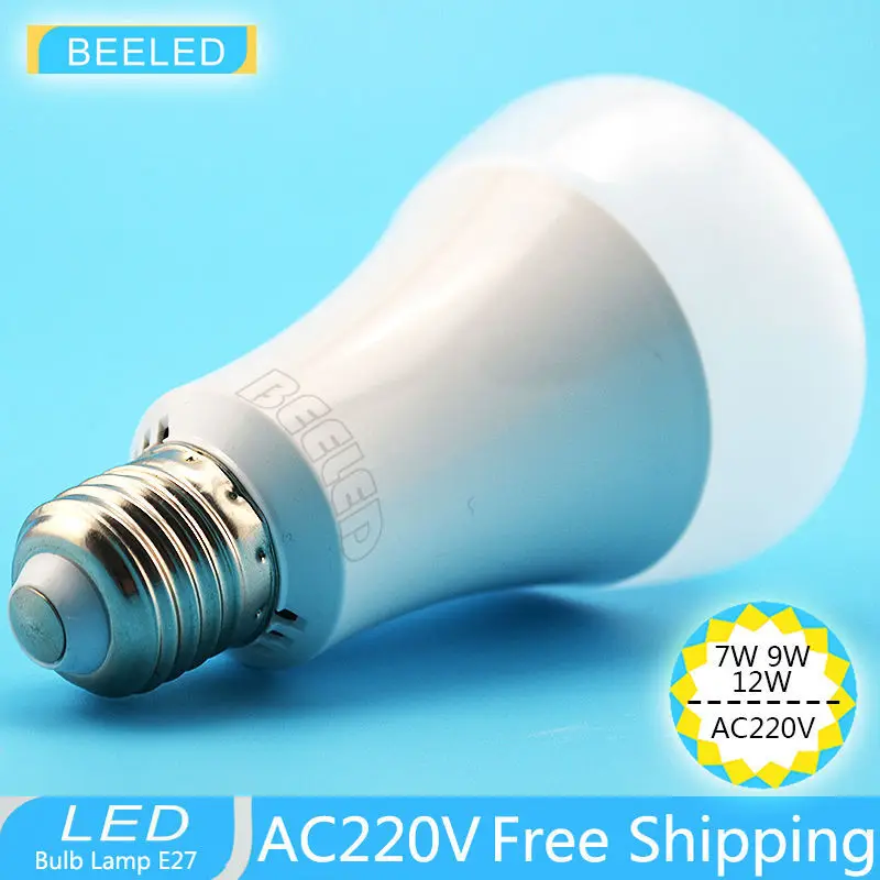 3 х Светодиодная лампа E27 Вт 5 7 9 12 smd 5730 360 градусов белый теплый энергосберегающий
