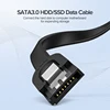 Ugreen-Cable SATA 3,0 a disco duro SSD HDD Sata 3, Cable recto de ángulo recto para Asus MSI Gigabyte, Cable de placa base Sata ► Foto 3/6