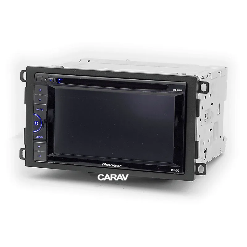 CARAV 11 533 2Din радиоприемник фасция для красавиика Шевроле GMC HONDA HUMMER H2 монтажная
