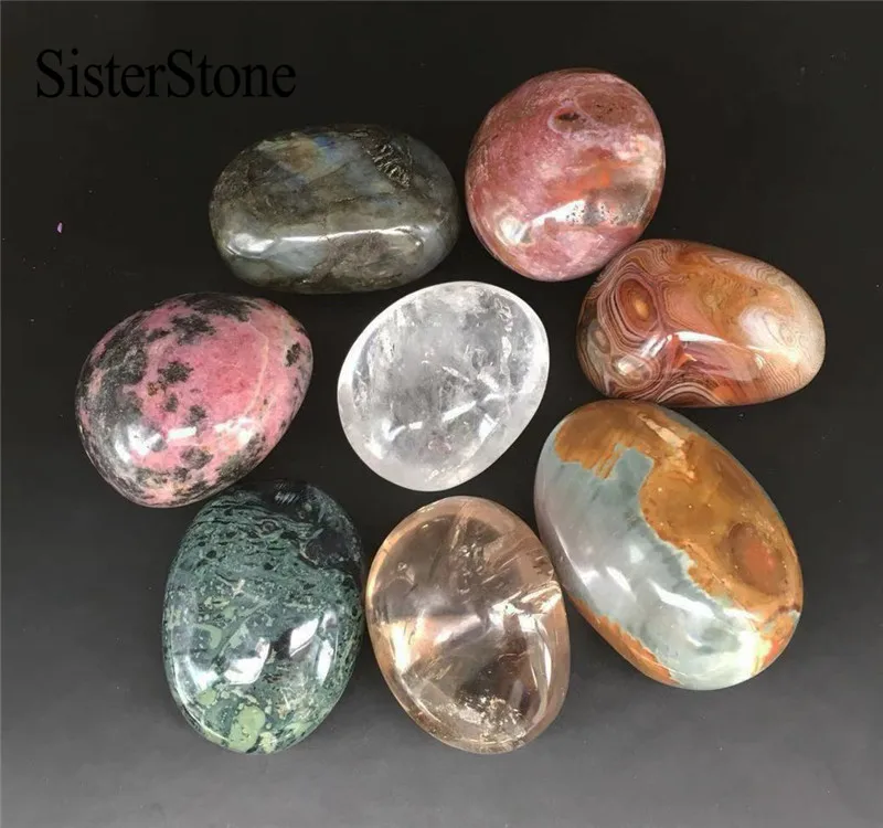 Кварцевый кристалл пальмовые камни и минералы Рейки Исцеление мадагаскарский драгоценный камень в подарок