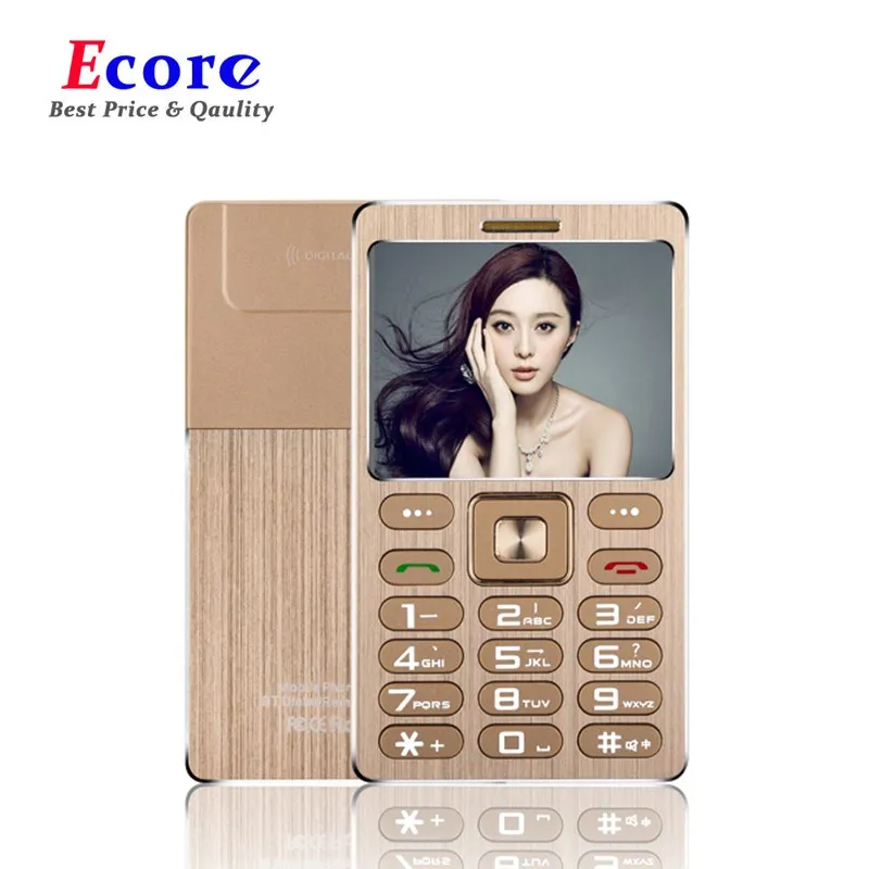 

CARD PHONE A10 mini phone bar dual sim card mp3 bluetooth dial 3.5mm earphone jack remote camera small card cell mobile phone