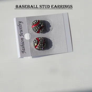 

2017 Baseball Stud Earrings
