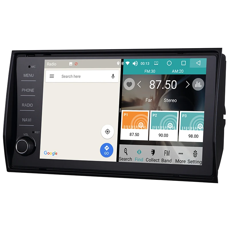 9 дюймовый автомобильный DVD плеер Android 8 0 4G/32G 1 Din Bluetooth Wi Fi автомобильное радио GPS