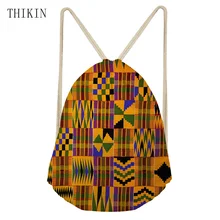THIKIN Ретро африканская печатная сумка для плавания женская спортивная уличная сумка для девушек Водонепроницаемая сухая сумка рюкзак горячая распродажа