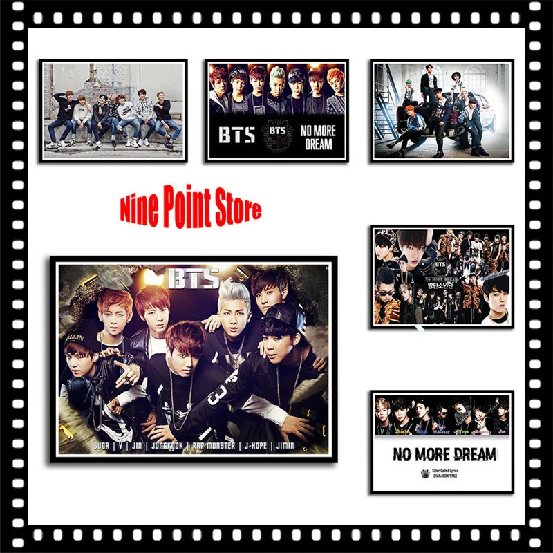 

Bangtan Boys Series 3 coated paper Poster and print for wall home decor Living Room Decor 42*30cm