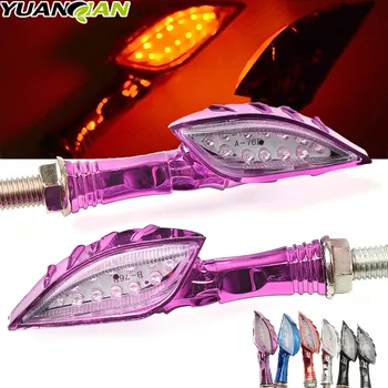 

Universal Motorcycle LED Flexible Turn Signal Indicator Amber Light For honda yamaha Kawasaki Suzuki Ducati XT660 WR250 WR125