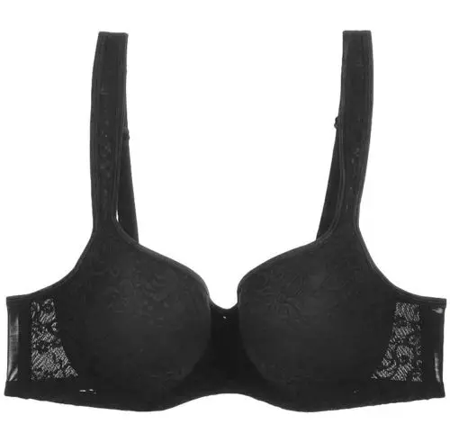 BAICLOTHING Big Size Womens Full Coverage Wide Straps Floral Embroideried Bra Lingerie for Women 36