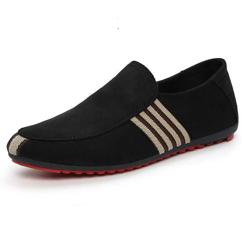 

2019 New Spring Men Suede Leather Loafers Driving Shoes Moccasins Summer Fashion Men's Casual Shoes Flat Breathable Lazy Flats