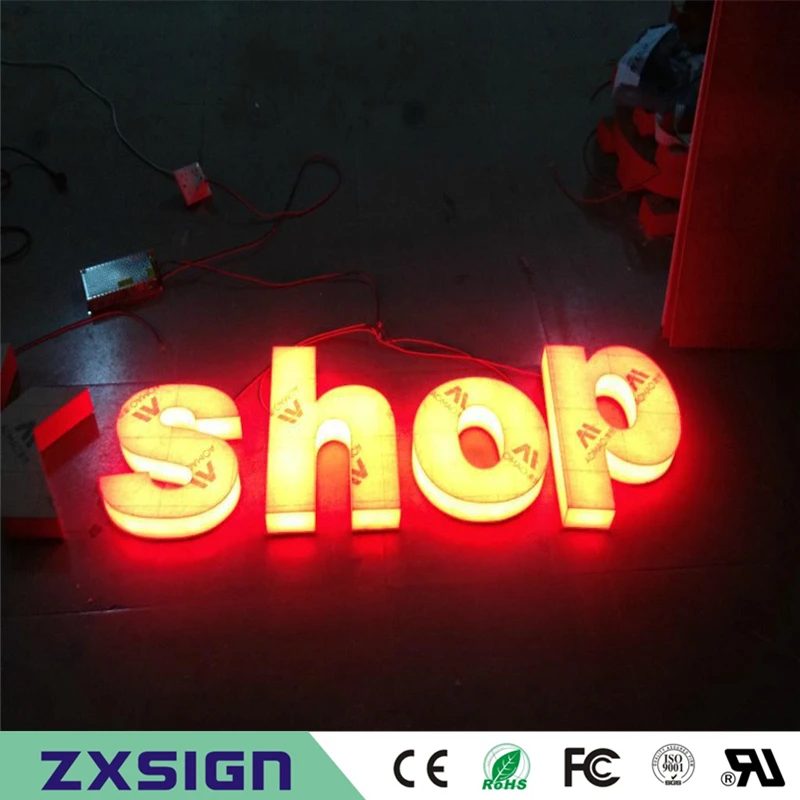 full acrylic led letters2