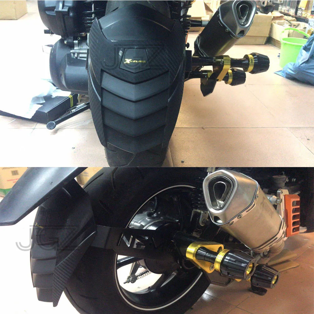 Для YAMAHA AEROX NVX155 мотоциклетные алюминиевые ABS задние брызговики крыло колеса шины брызговики крышка протектор Аксессуары