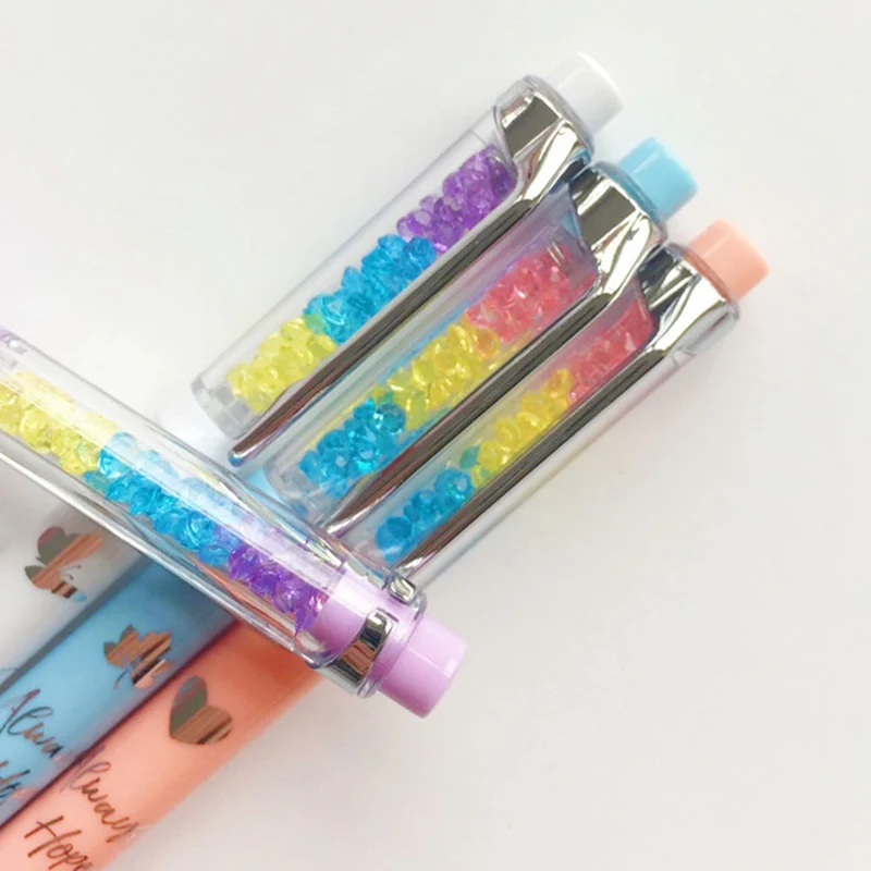 1 Piece New Transparent Mechanical Pencil Comfortable Writing Novelty School Supplies Christmas Gift Offices