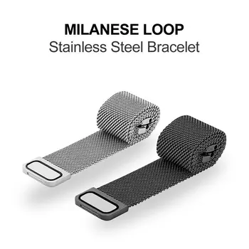 

Milanese Loop Stainless Steel Bracelet for Apple Watch Straps for Fitbit ionic alta blaze charge Steel Bands for Samsung S2 S3