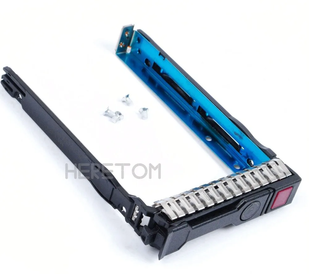 10 шт. 2," 651687-001 SAS HDD SATA жесткий диск лоток Caddy Sled ProLiant адаптер для DL360 ML310e DL380P Gen8 G8 G9 сервер