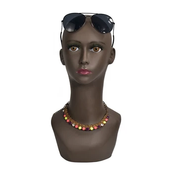 

Female Mannequin Head Model Manikin Mannequin Wig Scarf Glasses Hat Cap Display Stand