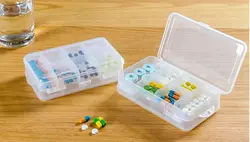 Дорожный набор Портативный коробка получать случай с двойной, которые занимают дома шт ювелирные изделия таблетки Organizador хранения