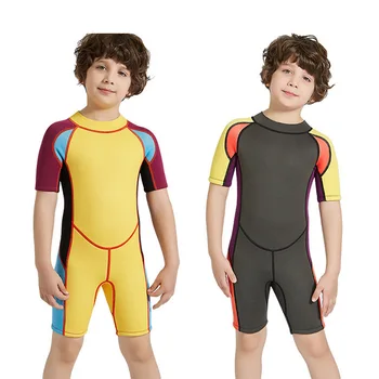 

Swimsuit Children Wetsuit Quick Dry Diving Snorkeling Suit Beachwear Bodysuits