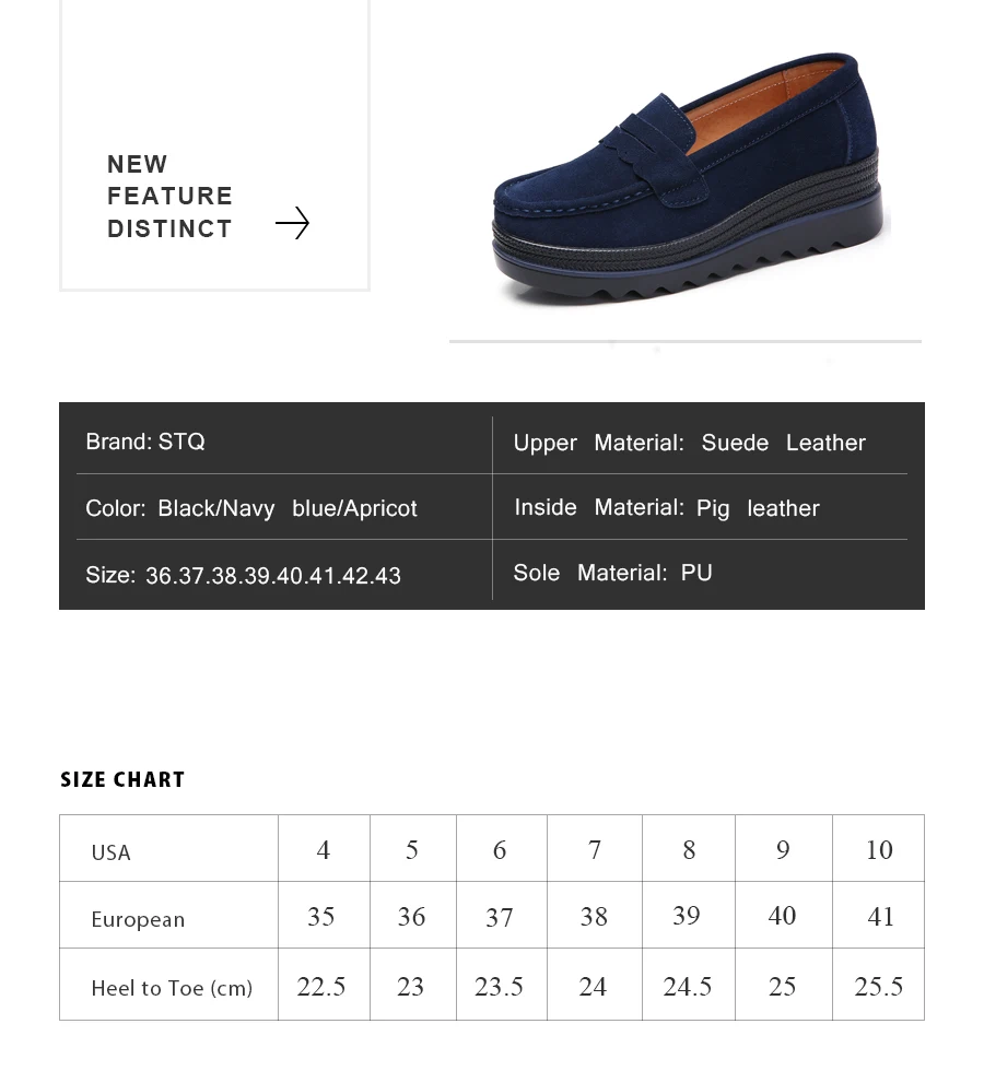 STQ/ женская обувь на плоской подошве, женская обувь без застежки на платформе; кроссовки на плоской подошве кожаные замшевые женские туфли на каждый день; женская обувь на плоской подошве задники, обувь на толстой резине; мокасины для 3088