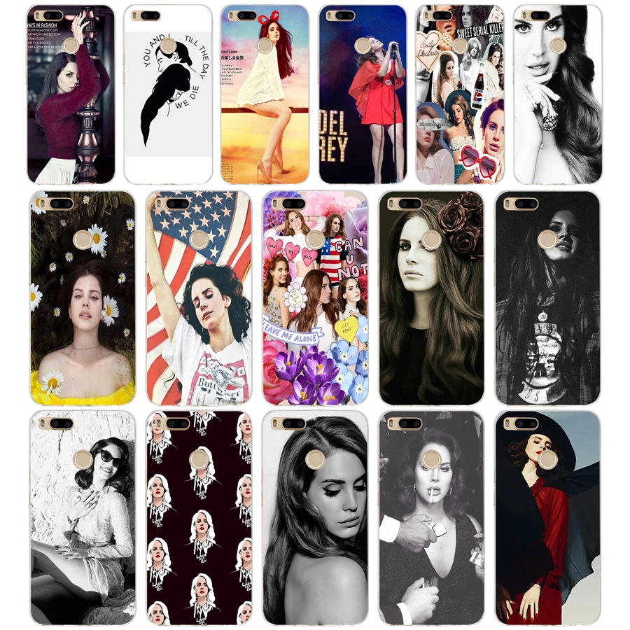 

250SD NEW Lana del Rey Soft Silicone Tpu Cover phone Case for xiaomi redmi 6 Pro 6A note 5 6 Pro mi 8 lite