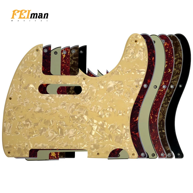 

Pleroo Guitar accessories Pickguards For American Standard 8 Screw Holes 62 Year Tele Telecaster Guitar Scratch Plate