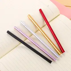40 шт креативность канцелярских принадлежностей для металлических нейтральных проверка ручки треугольный металлический Ручной войлок