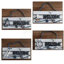 Средиземноморский ручной резной Подвесной деревянный Добро пожаловать табличка вывеска дома пляж магазин Настенный декор двери вы выбираете