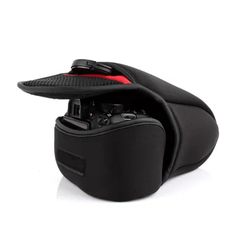 

Sie M DSLR Camera Inner Soft Bag For Nikon Canon Sony A77 A7RII A7II A7SII A7 750D 650D 1200D 1300D 1500D D40 D3400 D5100 D5200