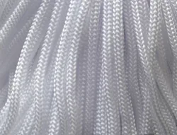 Black and White Polypropylene Rope, 5mm Thick, Multipurpose with Gift Box and Portable Backpack, 50m Length - 5mmx50m (5mm X50m)