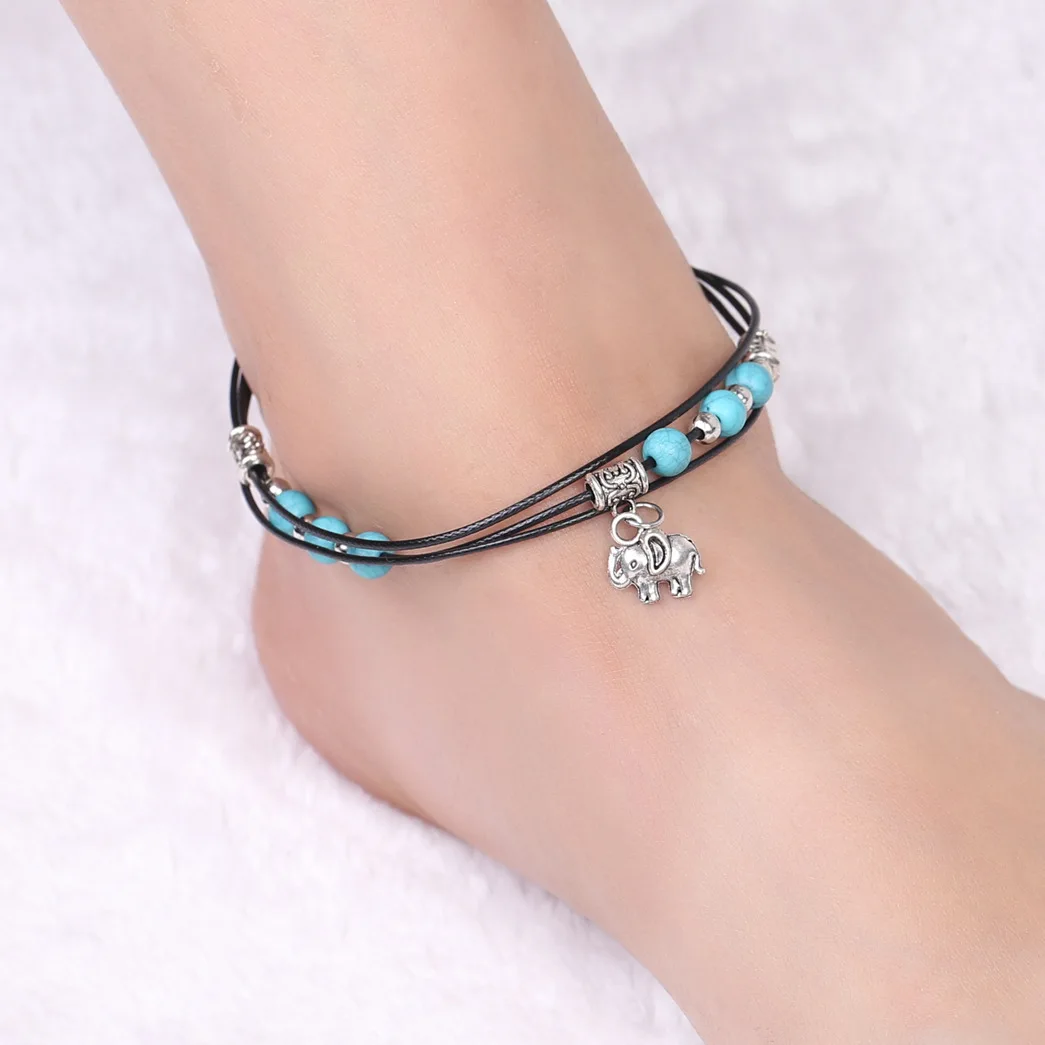 Женский ножной браслет в стиле ретро панк лето 2020|fashion anklet|wholesale ankletladies anklet |
