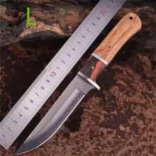 Охотничий нож, тактический нож для выживания с фиксированным лезвием, швейцарский армейский титановый Военный нож Cuchillo Tactico Supervivencia Coltelli