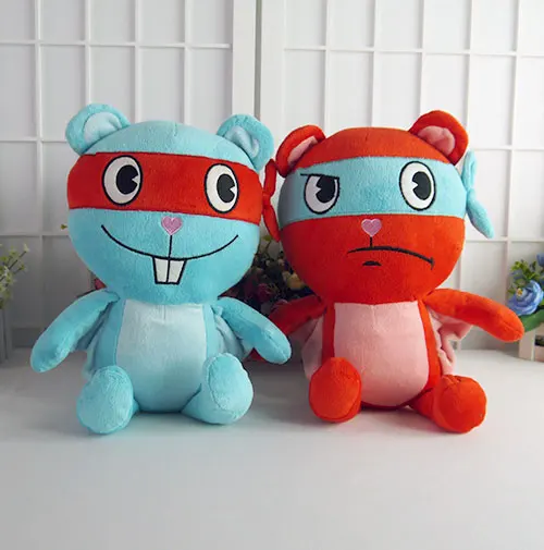 Высококачественные плюшевые аниме куклы Happy Tree Friends HTF великолепные и блестящие