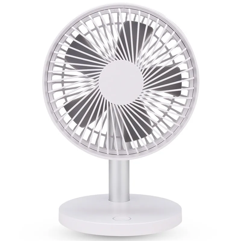 

LBTbate Mini USB Table Desk Personal Fan, Portable Small Desk Adjustable Head Fan 3 Speeds, Noiseless Fan, for Office Dorm