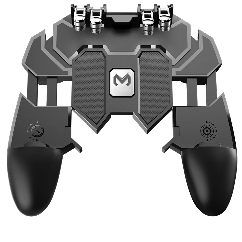 PUBG Mobile phone Dzhostik Six-finger linkage Gaming Trigger Gamepad L1R1 Shooter Controller Game Fire Button For iphone Android (4)