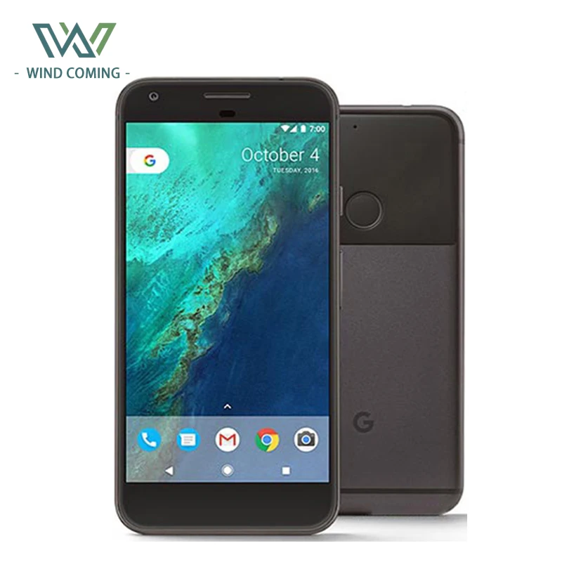 Google Pixel XL смартфон с 5 дюймовым дисплеем процессором Snapdragon ОЗУ 4 Гб ПЗУ 32/128