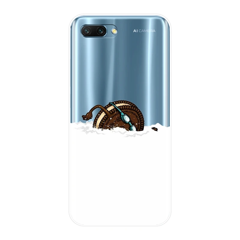 Задняя крышка для Huawei Honor 7 8 9 10 Lite мягкий силиконовый чехол с изображением авокадо