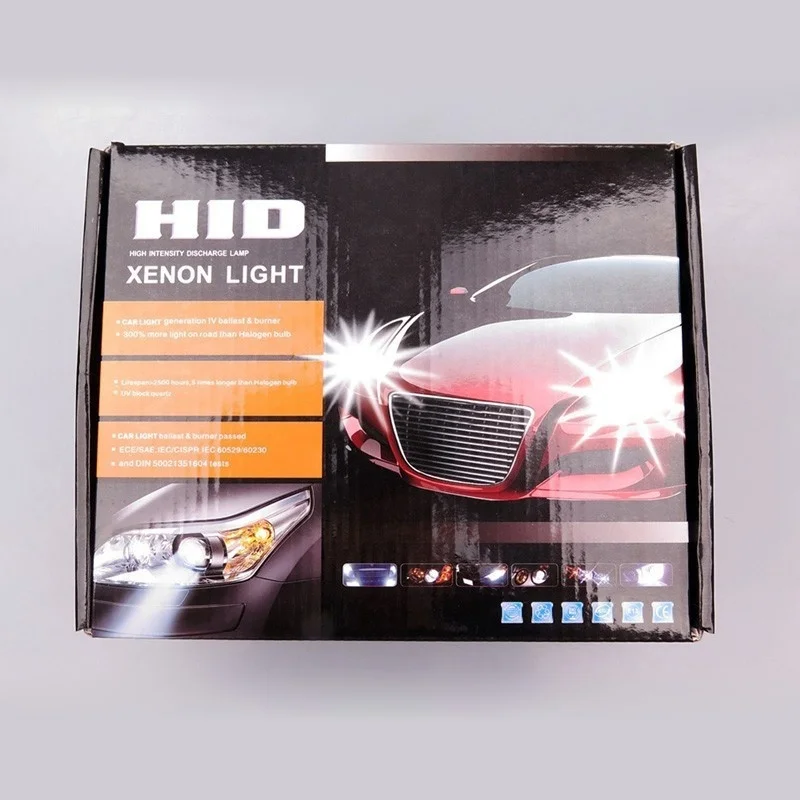 40 шт./лот HID Xenonn комплекты автомобильных фар тонкий балласт ксенонн лампы балласт преобразования H1 H3 H7 H8/H9/H11 9005 9006 4300K