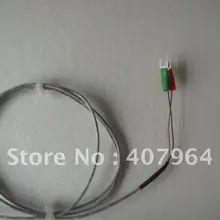 K типа тонкой диаметр термопары с проводом, два провода системы, быстрая