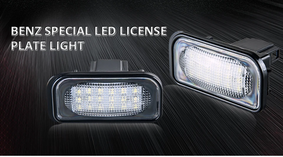 For Benz LED License Plate Lights_01