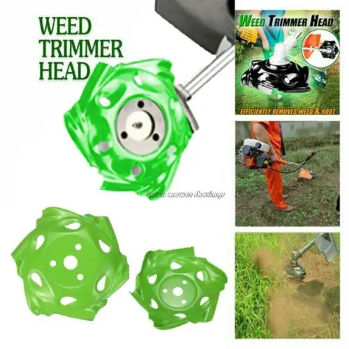 

Weed Trimmer Head Lawn Weeding Garden Tray Mower Sharpener Power Lawn Mower New