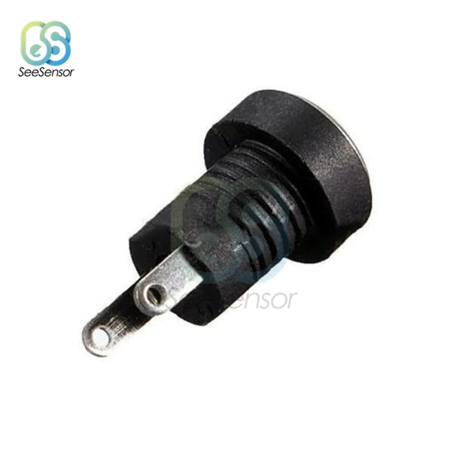 Conector de fuente de alimentación DC 12V 3A, Conector de montura hembra, adaptador de enchufe de 2 pines, 5,5x2,1mm, 5 uds. Conector de fuente de alimentación DC 12V 3A, Conector de montura hembra, adaptador de enchufe de 2 pines, 5,5x2,1mm, 5 uds.