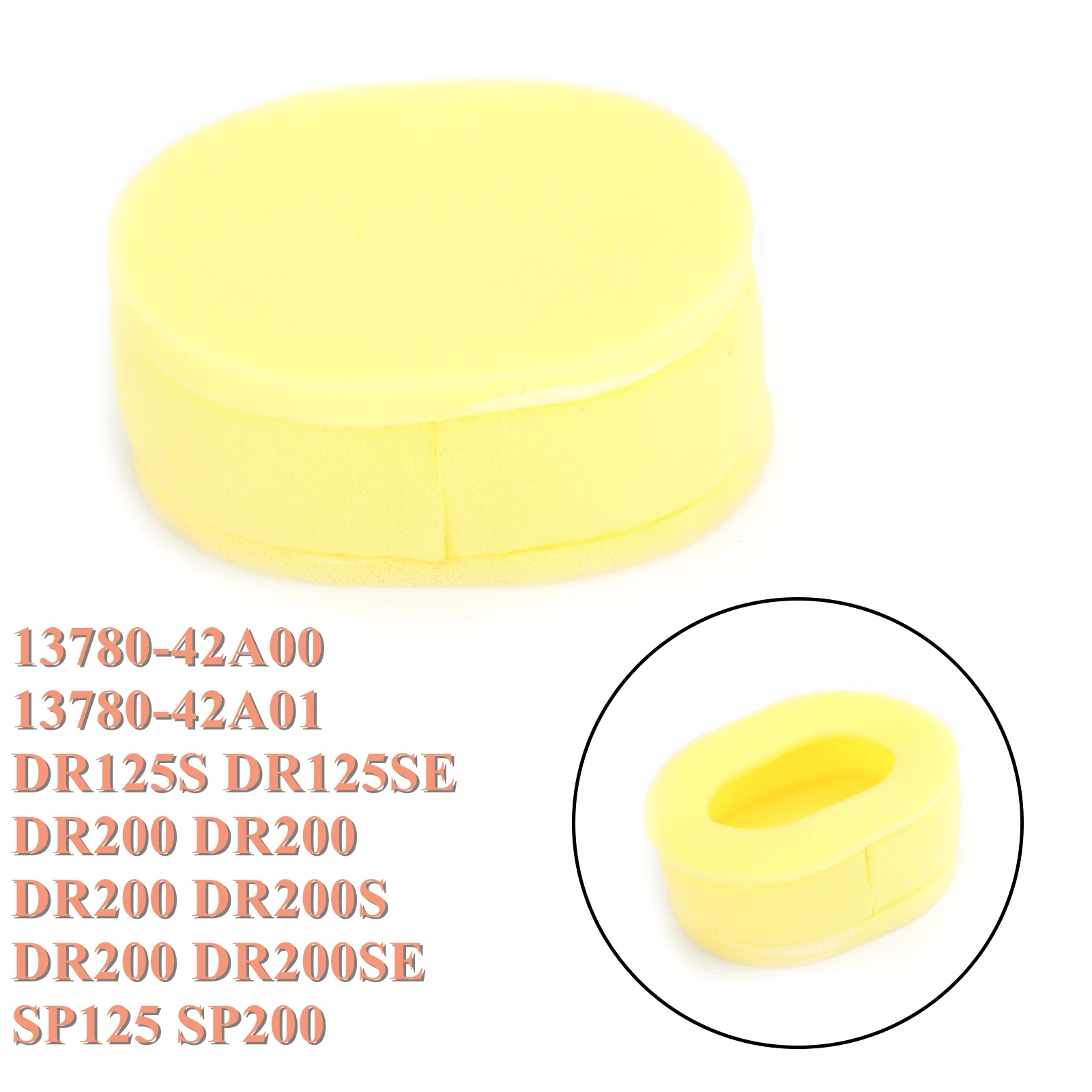 

Artudatech Foam Air Filter Cleaner For Suzuki DR200 DR125 DR 125 200 S SE 86-17 13780-42A01