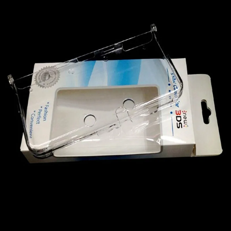 Clear Hard Case Protective Cover Shell for Nintendo New 3DS N3DS Crystal Transparent full Body Protector | Электроника