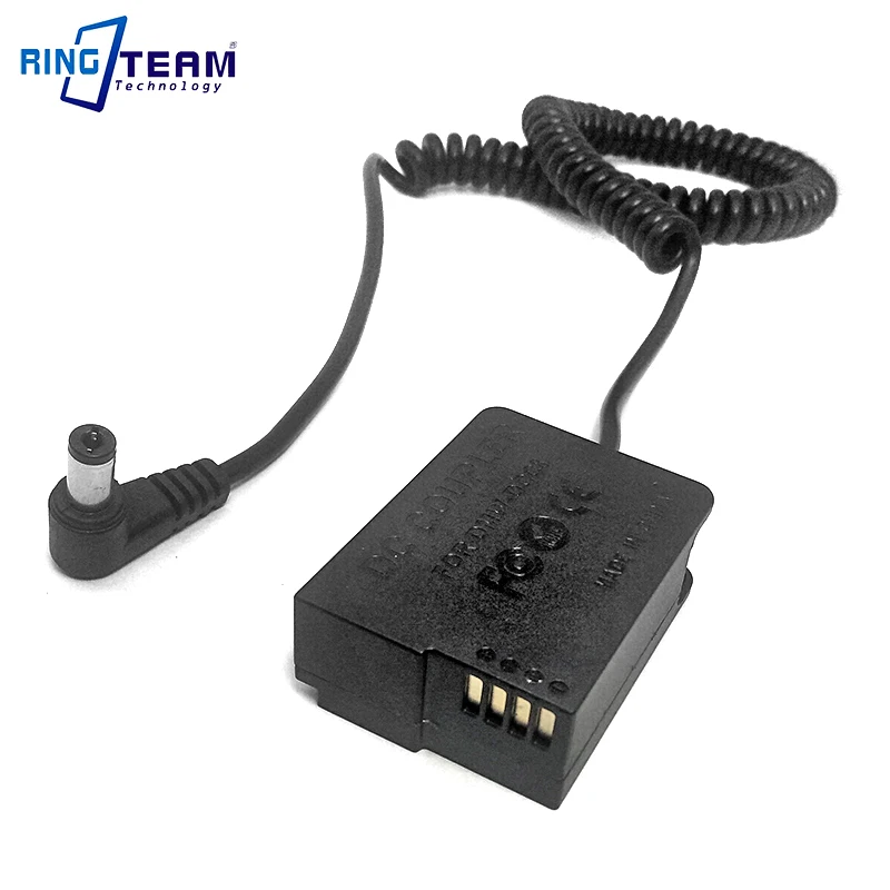 

Spiral Cable DC5525 to DMW-DCC8 Dummy Battery for Panasonic Lumix DMC FZ2500 FZ2000 FZ300 G5 G6 G7 GX8 G80 G81 G85 Cameras