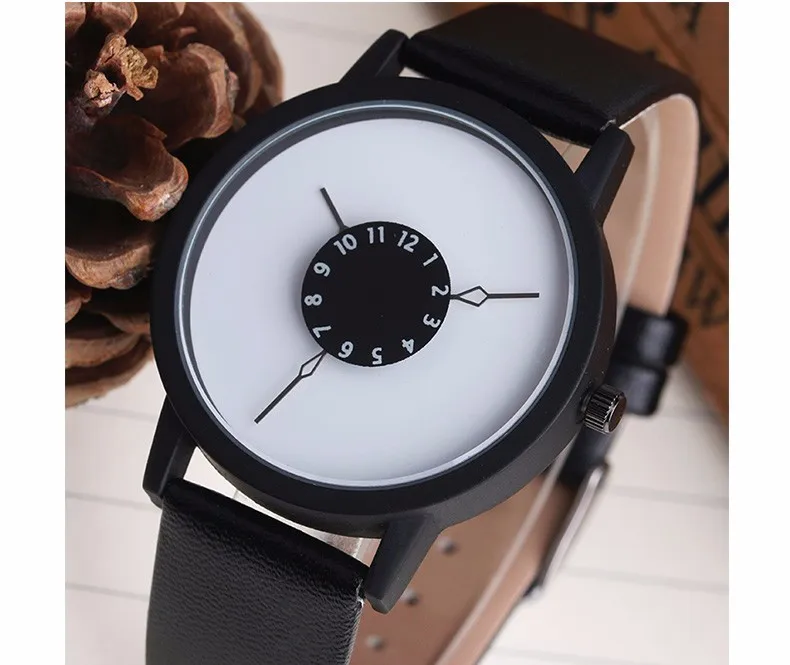 Creative leather wristwatches in Watches