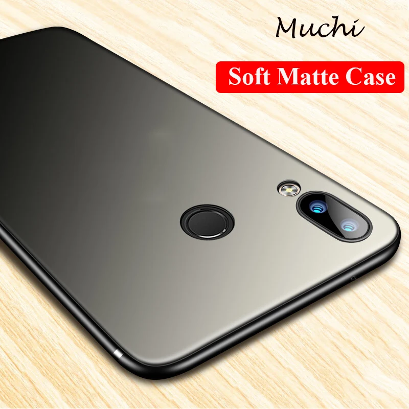 MUCHI Case For Huawei Nova 3 Simple Slim Matte Soft Silicone Back Cover 3i Phone Cases |