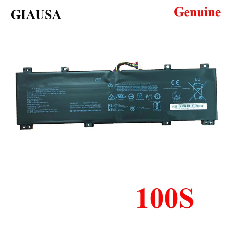 GIAUSA оригинальная фотобатарея для Lenovo IdeaPad 100S 0813002 80R9 14IBR 141BR|Аккумуляторы