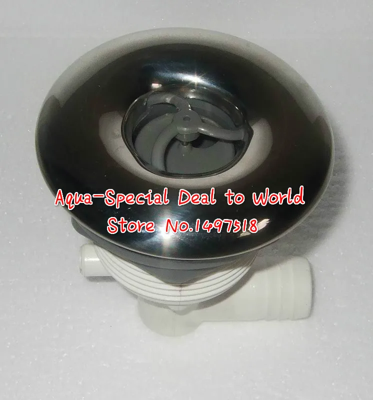 3" Inch with Single hole pool & spa jets stainless steel jet coverin