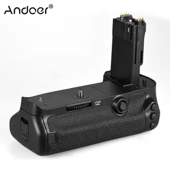 

Andoer BG-1W Vertical Battery Grip Holder Replacement for BG-E20 for Canon EOS 5D Mark IV DSLR Camera