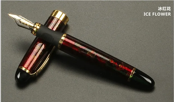 JINHAO X450 матовый черный и золотой 0,7 мм широкий наконечник Авторучка JINHAO 450 - Цвет: D