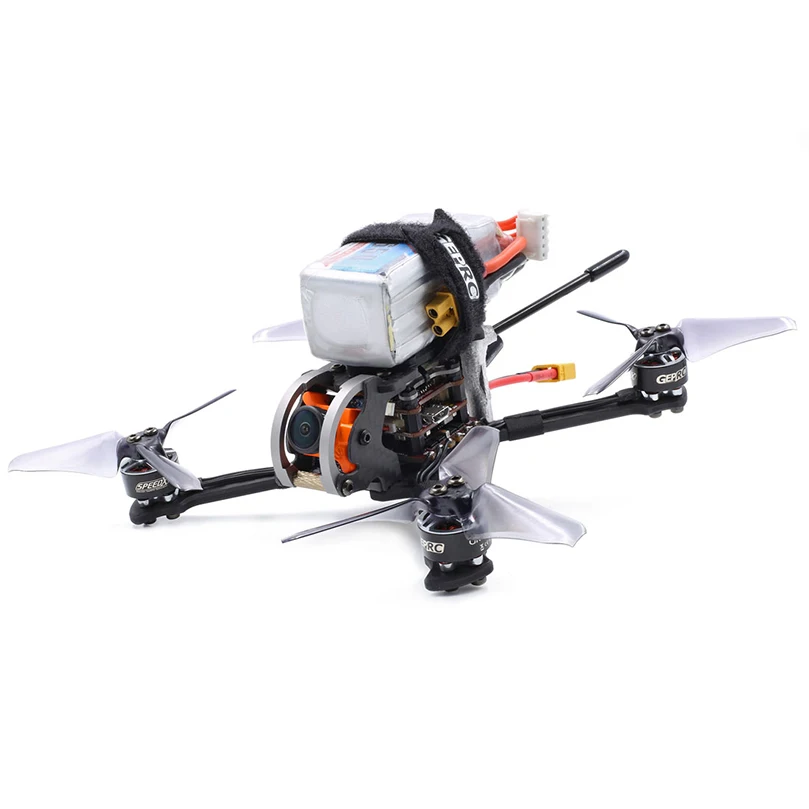 

GEPRC GEP-PX3 140mm Wheelbase F4 3 Inch FPV Racing Drone PNP BNF W/ RunCam Micro Swift Camera VTX 1206 4500KV Motor
