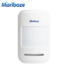 1Pcs Marlboze High-grade Wireless 433MHz Infrared detector PIR Motion Sensor Alarm System Accessory Free shipping